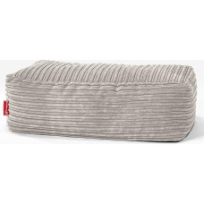 Lounge Pug Suur jalahoob pouf, Mink Corduroy kangas, Pouf, Pouf Bean Bag Stock, elutuba