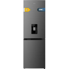 Cecotec Bolero CoolMarket Combi 296 DF WD Dark E. 296L, 60 cm lai, FastCooling, FastFreezing ja DeFrost, LED interjöör, Dark Inox