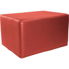 ATC Handels GmbH Step tugipadi kunstnahast kattega 5 mõõtmes: 50 x 40 x 30 cm - Vahepealne tugipadi, istmekuubik, kunstnahk, nimmepadi (punane).