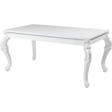 Euro Tische söögitoa laud High Gloss Baroque Oriental Antique 160 x 90 x 75 cm Väga kriimustuskindel - ideaalne söögilaud / elutoa laud