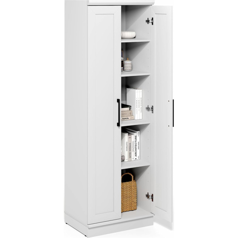 Furinno + Robin mitmeotstarbeline hoiukapp 2-ukseline köögi hoiukapp 23cm laiusega valge