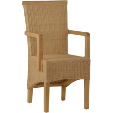 Tooli Rattan 53 x 98 x 57 cm Modernne täispuidust rotangist Mahagonist rotangist Natural