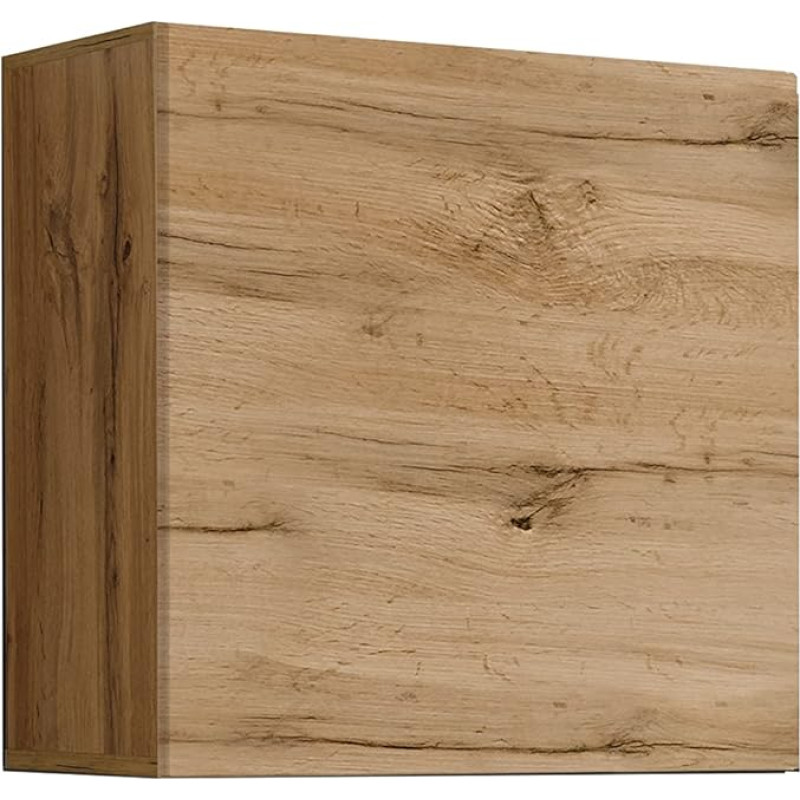 ASM ruudukujuline vitriinkapp - lüliti SW 3 - L 60cm x S 30cm x K 60cm - puit