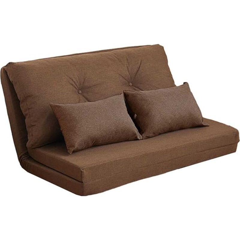 Reguleeritav kokkupandav metallraamiga kokkupandav tool, suitsuhall alus, diivanvoodi seljatoega ja padjadega - kokkupandav madrats, futon diivan, voodi, ideaalne laiskadeks päevadeks