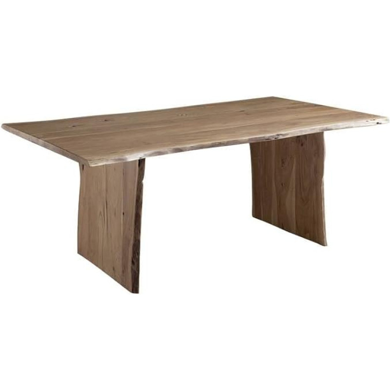 Tree Table Live Edge # 116 220X100X76 Akaatsia viimistlus