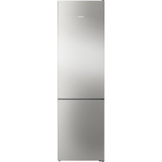 SIEMENS KG39N2IAG, iQ300, Freestanding Fridge-Freezer, Bottom Freezer, 363 L, Total noFrost, hyperFresh, Extremely Quiet, LED Lighting, 203 x 60 cm, Brushed Steel AntiFingerprint