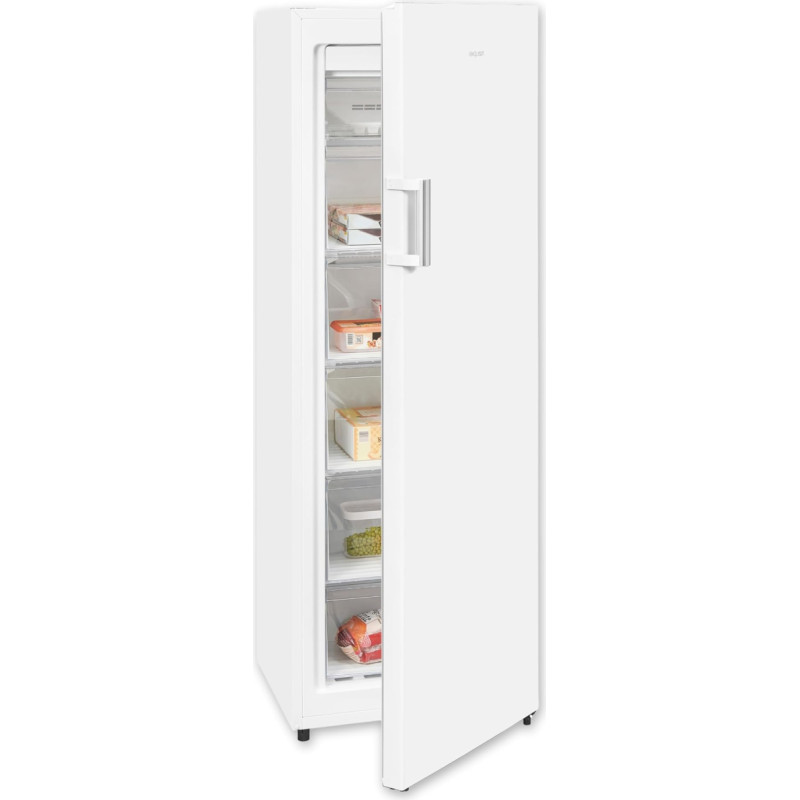 Exquisit GS271-NF-H-010E Freezer White | Freezer NoFrost 194 L Volume | Freezer with 5 Drawers | Quick Freezing