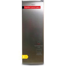 Corberó CCLH17023X Refrigerator, 1 P, Capacity 331 L, Static Stainless Steel, LED Light, Crisper, 40 dB, Energy Efficiency E