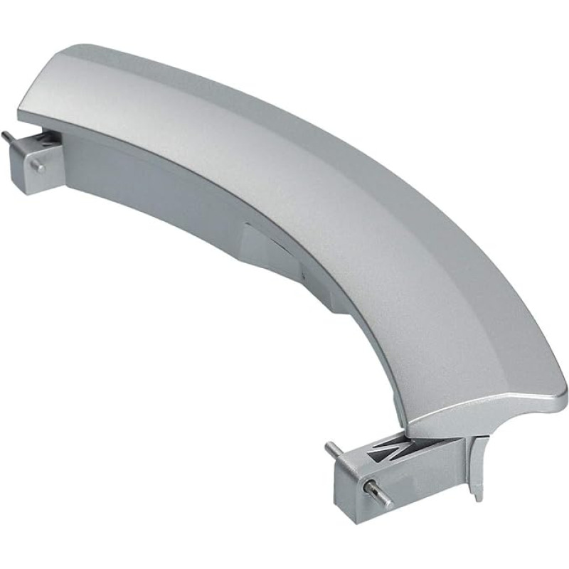 LUTH Premium Profi Parts Uksekäepide, mis ühildub Siemens 751789 00751789 Silver pesumasinale VarioPerfect iQ500 iQ700 S12 S12 S16