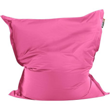 Beliani Modernne Bean Bag Cover Extra Large Nailon Zip veekindel vastupidav sise- ja välitingimustes kasutamiseks 140 x 180 cm Fuksiat roosa Fuzzy