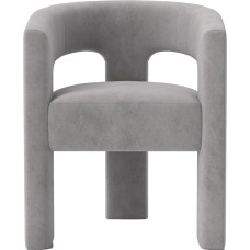 Moodne barrel toolid, akentne sametist polsterdatud Sherpa tool seljatoega, Boucle makeup tool, kokkupandud, mugav tugitool kööki/elutuppa/söögituppa (hall, ainult üks)