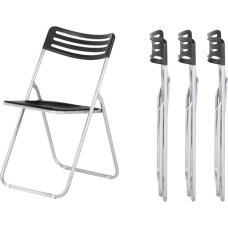 Klappstuhl Sets Klappstühle geeignet für Restaurants, Konferenzräume, Außenbereiche, temporäre Empfänge Esszimmerstuhl 4sets