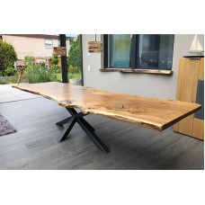 KTC Tec Cross Frame Black Matt GX80 x 80 cm lauaraam köögilaua söögilaua alus X-raam üheosaline