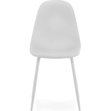 ZStyle tooli jalad metallist valge värviline kaasaegne pehmendusega disain köök söögituba restoran elegantne Faux nahk raud (valge)