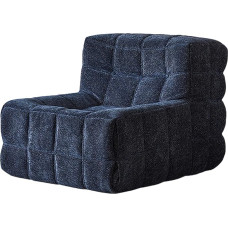 Integreeritud vahust diivanikomplekt elutuppa, sametkangast diivan, ühekohaline diivan, diivan karbis, kokkusurutud diivan, sobib elutuppa, magamistuppa, Studio Blue Single