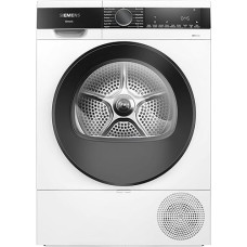 Siemens WQ33G2D41 iQ500, Heat Pump Dryer 9 kg, Quick Drying with SpeedPack, AutoDry - Gentle Drying, Half Load, Wrinkle Protection, Load Recommendation, LED Display, White