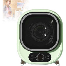 Portable Condenser Tumble Dryer - 0.8kg Load Capacity - Compact Wall Mounted Mini Spin Dryer for Countertop Use - Efficient 5kg Capacity for Small Spaces
