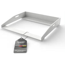 Rundwerk® Changing Mat 80 cm Wide for IKEA Hemnes and Malm Dressers - Chest of Drawers Depth of 48-50.5 cm - [80 x 75 x 13.5 cm] - White - Safe and Durable - Changing Board - Changing Table Top - Wood