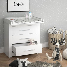 Vicco Miro Changing Unit White 86.6 x 86.5 cm