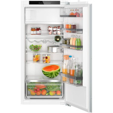 Bosch KIL42ADD1 Series 6 Built-in Fridge with Freezer, 122.5 x 56 cm Recess 172 L Cooling & 15 L Freezer, VitaFresh XXL, Highly Stable Door Inserts, Eco Airflow, LED Lighting