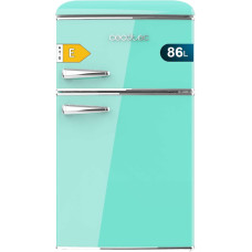 Cecotec Small Fridge - 2 Door Fridge - Retro 86L Bolero CoolMarket 2D Origin 86 Green E. 35