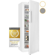 Exquisit Freezer GS280-HE-040D White | Freezer Large 242 Litres | 4 x Quick Freezing | Large Freezer | Door Hinge Changeable