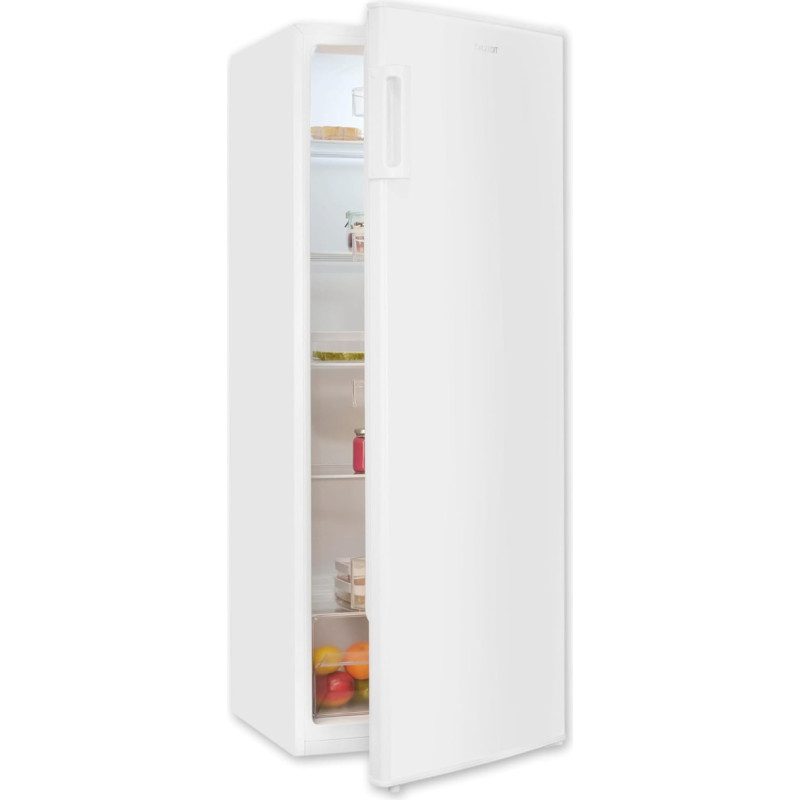 Exquisit KS320-V-H-040D Full Room Refrigerator, White, Net Capacity: 242 L, Without Freezer Compartment