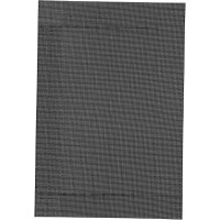 TOYANDONA Abwaschbares PVC Platzset Schwarz Hitzebeständig rutschfest Ölresistent Geflochtenes Tischset für Küche Esszimmer Hotels und Outdoor Pflegeleicht Modernes Design