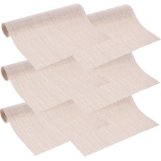 DIYEAH 6 Stück PVC Platzset Abwischbar Rutschfestes Tischset Eckig für Esstisch Küche Hotel Dekoratives Esszimmer Tischmatten Hitzebeständig und Pflegeleicht