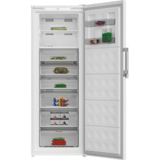Bauknecht GKN NoFrost WC19170D Freezer / Net Capacity 404 Litres / 191 cm Height / HomeWhiz / Super Freezer Function / Soft Opening, White