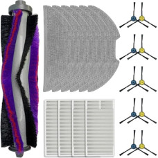 Varuosad Eureka NERE10s E10S, M9, Obode A8 tolmuimejale, varuosad, tarvikud, põhipoolne harja, filtri mopilapp, asenduskomplekt (B)