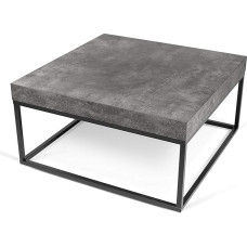 TEMAHOME Petra 75 kohvilaud 75 x 75 x 38 cm must