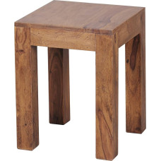 FineBuy täispuidust küljelaud 35 x 35 x 45 CM Sheesham