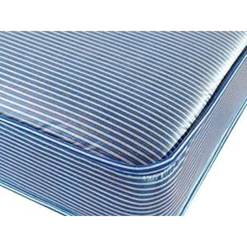 Starlight Beds Shorty veekindel madrats 75 x 175 cm PVC koos vedrustusüksusega, sinine/valge