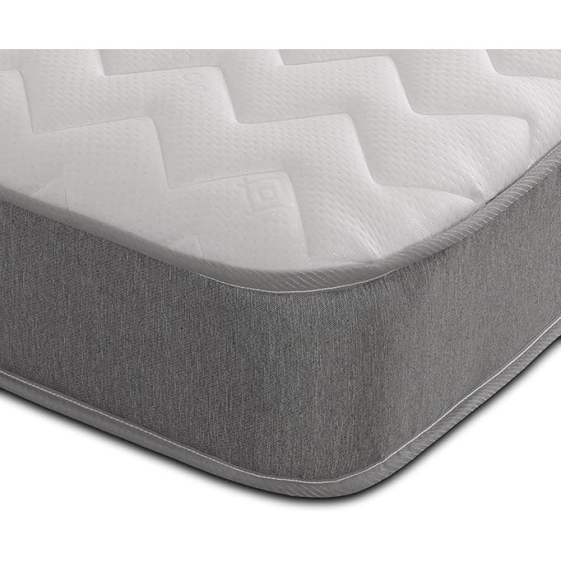 Starlight Beds Matratze aus Memory-Schaum, klein, Einzelbett Kleine Einzelmatratze mit Federn und Einer Schicht Memory-Schaum