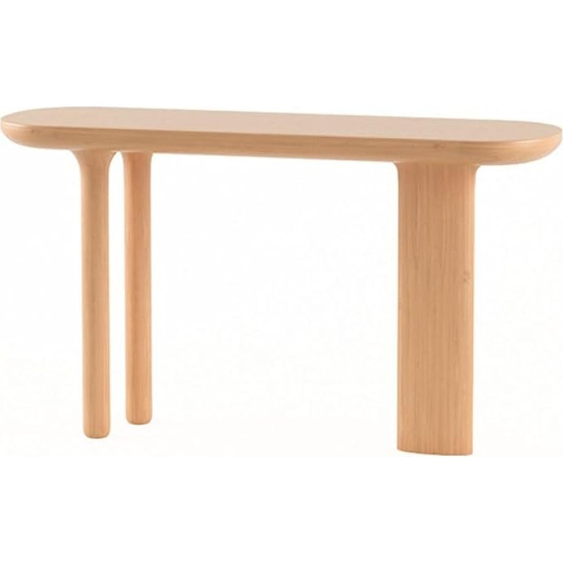 Konsolentisch Couchtisch aus Massivholz, Eingangstisch für Flur, schmal hinter dem Sofatisch, Konsolentische für Wohnzimmer, Eingang, Foyer Konsole Eingang (Grand