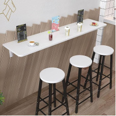 Klappbare Regalhalterungen für Esstisch, strapazierfähig, wandmontiert, Klapptisch, Küche, Bar, Tisch, Beistelltisch, zusammenklappbarer Arbeitstisch, Wandbehang (suurus: L 120 x B 60 cm)