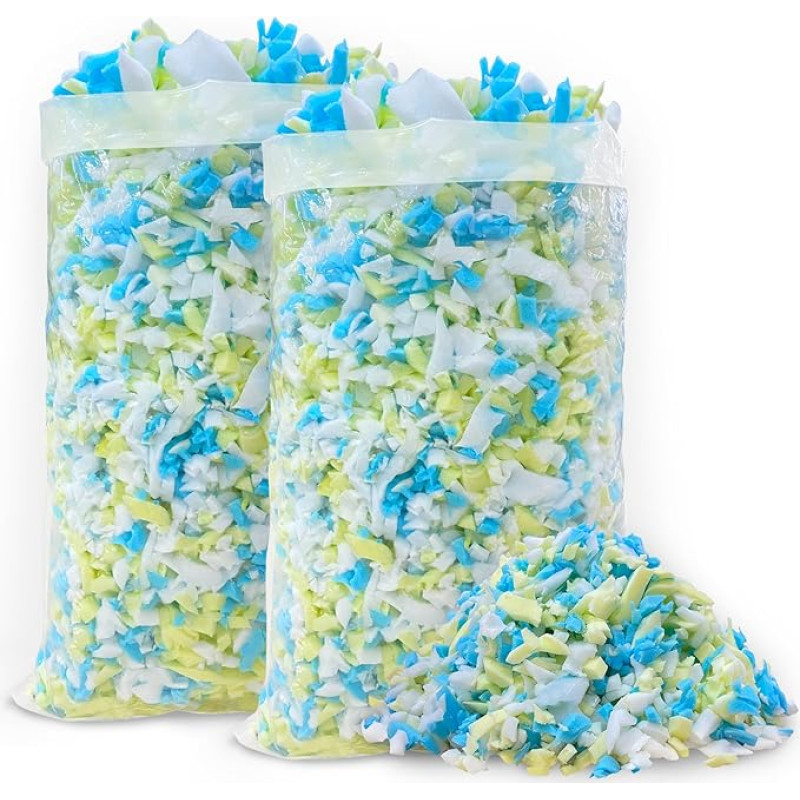 HONEHO 4.5kg purustatud mäluvahtu Bean Bag täitmine Premium pehme täitmine ei ole lisatud geeli osakesi, väga sobiv täitmiseks Bean Bags ja padjadele