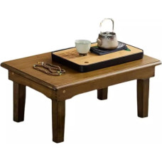Tragbarer Klapp-Couchtisch, Schmaler Wandtisch, Walnusstisch, Quadratischer Tisch Aus Massivem Holz, Klappbett, Kleiner Couchtisch, Niedriger Tisch Unter Dem Fenstertisch,A