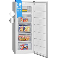 Bomann® Freezer | Freezer | Net Capacity 168 Litres | Interchangeable Door Hinge | 4 Star Freezer | GS 7340 inox