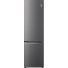 LG GBP62DSNCN1, Class C, 384 L, Fridge/Freezer, Fresh Features, Fridge with Freezer and Interior Display, DoorCooling+, Linear Cooling, 59.5 x 203 x 67.5 cm, Dark Graphite