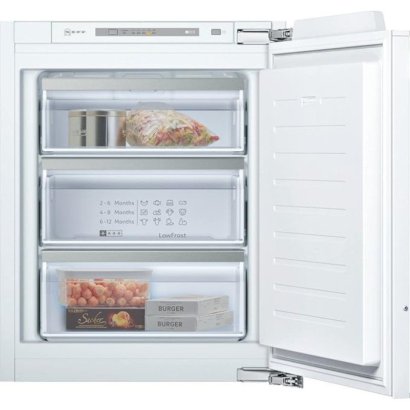 NEFF GI1113FE0 Built-In Freezer N50, 71.2 x 55.8 cm (H x W), 72 L Freezer, LowFrost