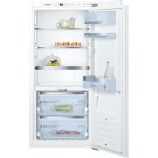 Bosch KIF41ADD0 seeria 8 sisseehitatud külmik, 122,5 x 56 cm süvendiga 187 liitrit lamedate liigenditega Made in Germany, VitaFresh Pro 3 x pikem värskus, LED-valgustus ühtlane valgustus