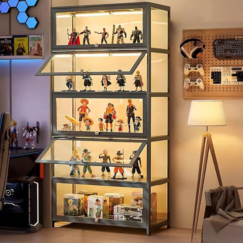 Scribora vitriinkapid, klaasist vitriinkapp kollektsioonidele ja trofeedele, 5-tasandiline vitriinkapp, raamaturiiul, hoiukapp elutuppa, magamistuppa, kontorisse (hall kokkuklapitav uks)