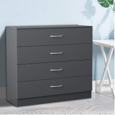 NRG 4 sahtli ja metallist käepidemetega kapp 75 x 36 x 72 cm Hall