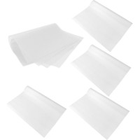 Hoement Pack of 8 läbipaistev lõigatud suuruseni vetthülgav külmkapi matid Vastupidav mittelibisev lisa mattide köögikappide ja riiulite jaoks Lihtne puhastada