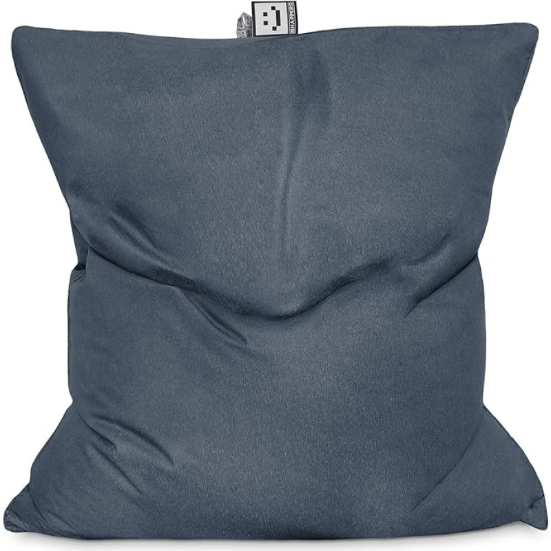 HAPPERS Giant Bean Bag Large XXL Naylim Matte Petrol Grey Bean Bag koos täidisega