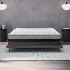 COSMOS - Felis Pocket Spring madrats 150 x 190 cm Kõvadus H3/H4 - Öko-Tex sertifitseeritud - Talvine või suvine külg + HR vaht 7-tsooniline madrats kõrgus 30 cm - vedrud - Valmistatud ELis