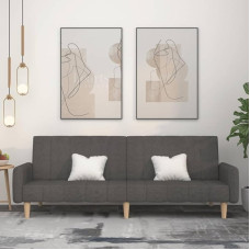 ShGaxin Diivanvoodi 2-kohaline tumehall kangas, Lounge diivan, diivanid ja diivanid, lõõgastav diivan, diivan elutuppa, diivan magamisfunktsiooniga - 375759