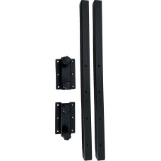 Homemetall metallist lauaplaadi pikendus must 60 cm DIY söögilaua pikendus lauaplaadile Puidust söögilaua pikendus Laua pikendus Puidust laud XXL söögilaud Kohvilaud